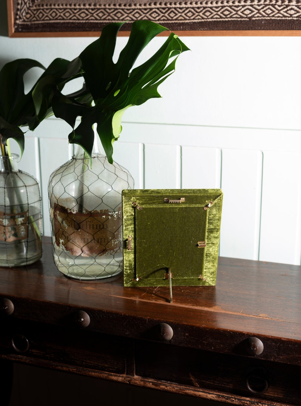 Porta-retrato Veludo Verde Ad Astra