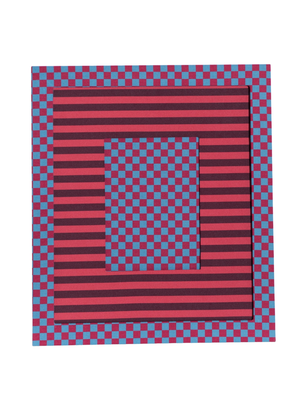 Red Striped Frame
