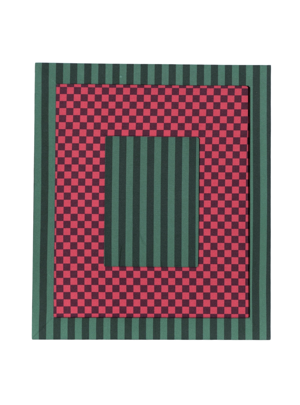 Red Striped Frame