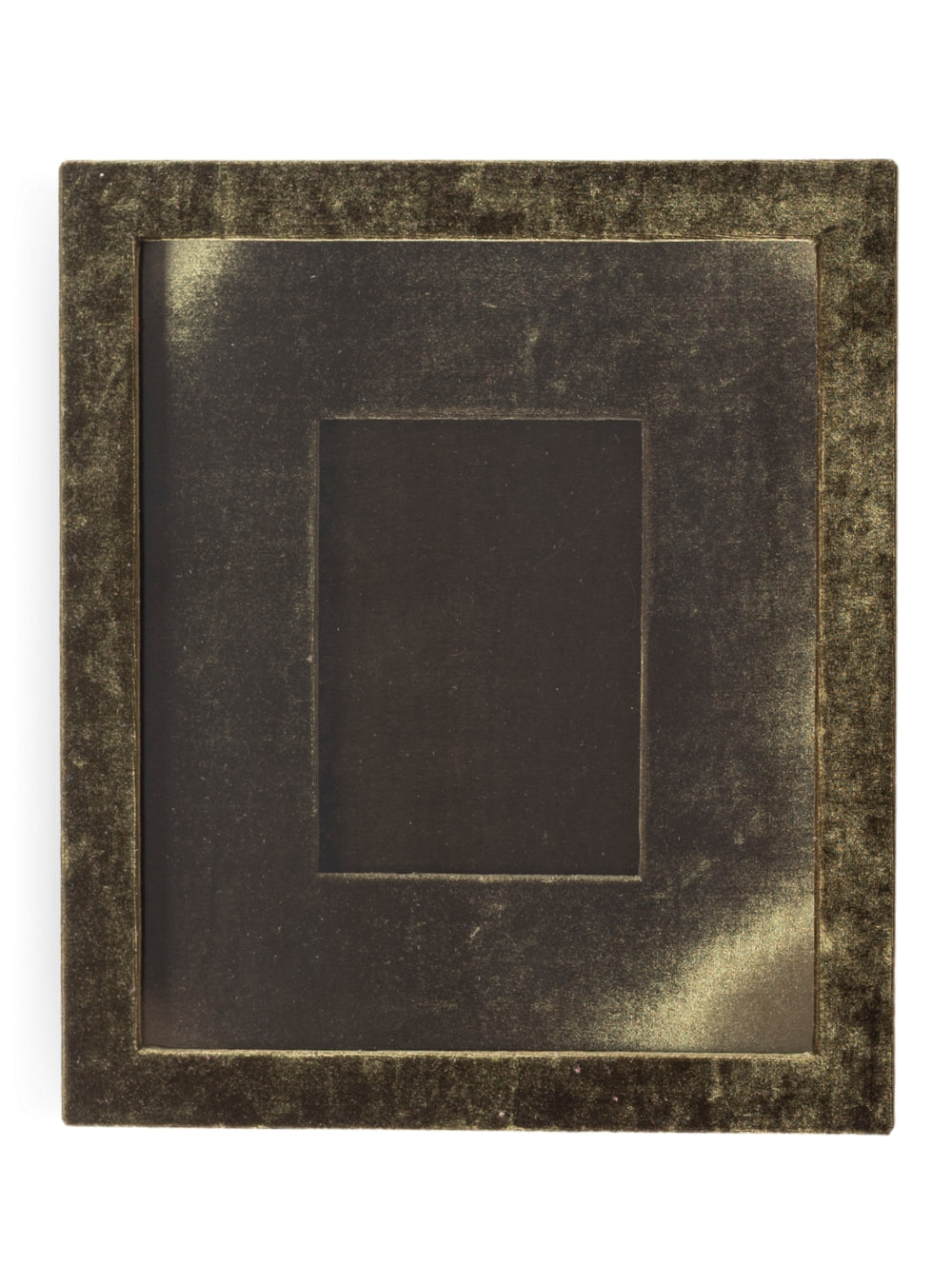 Moldura Veludo Verde Floresta