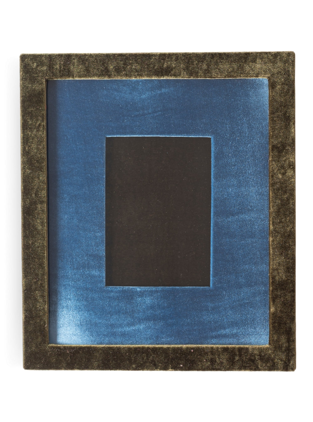 Moldura Veludo Verde Floresta