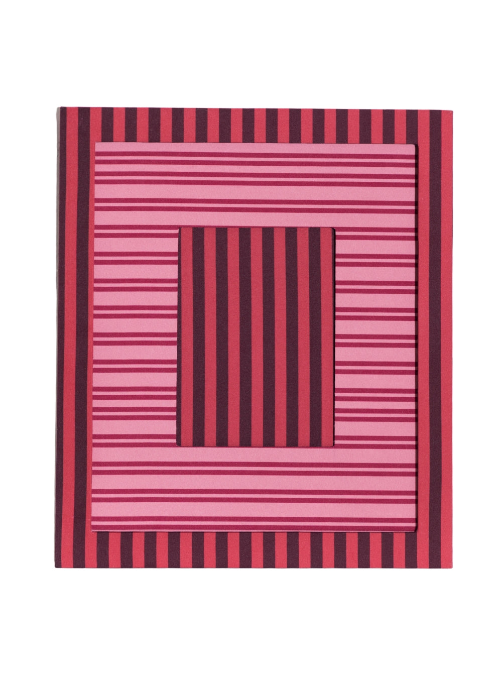 Red Striped Frame
