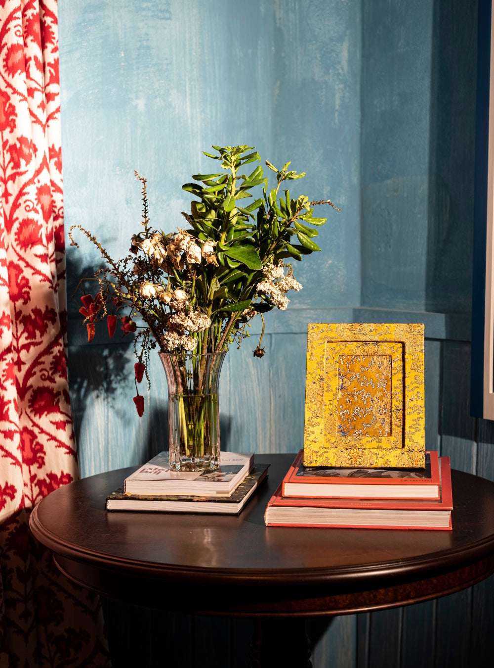 Porta-retrato Chinoiserie Ouro
