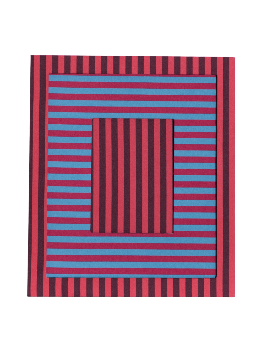 Red Striped Frame