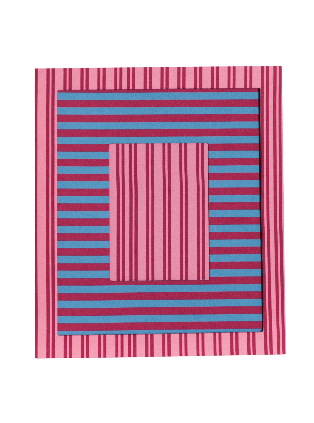 Moldura Listrada Vintage & Vinho