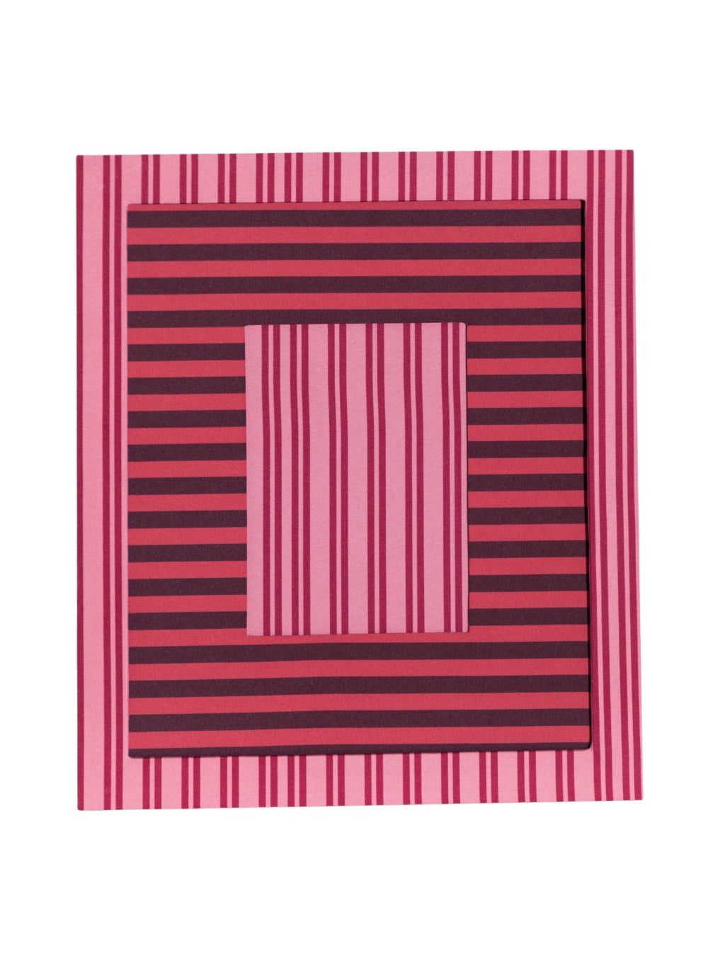 Moldura Listrada Vintage & Vinho