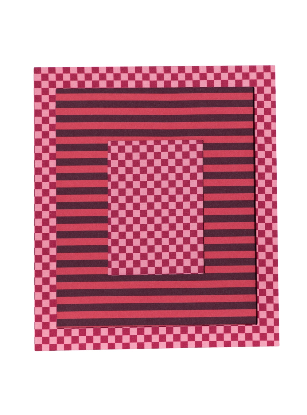 Red Striped Frame