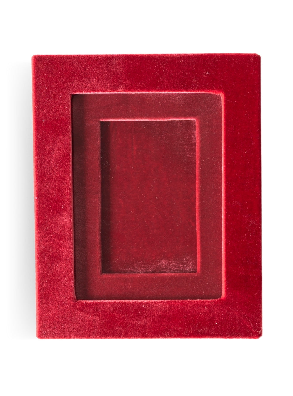 Porta-retrato Veludo Cereja