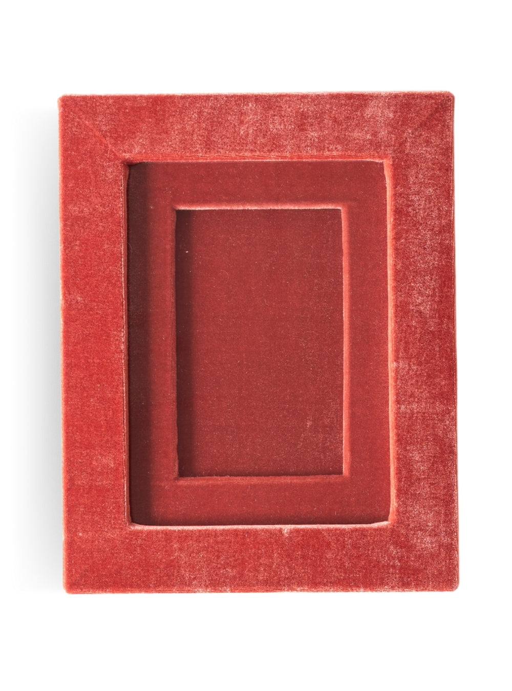 Porta-retrato Veludo Coral