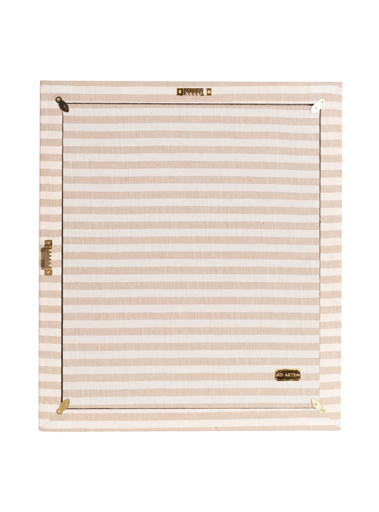 Beige Striped Frame