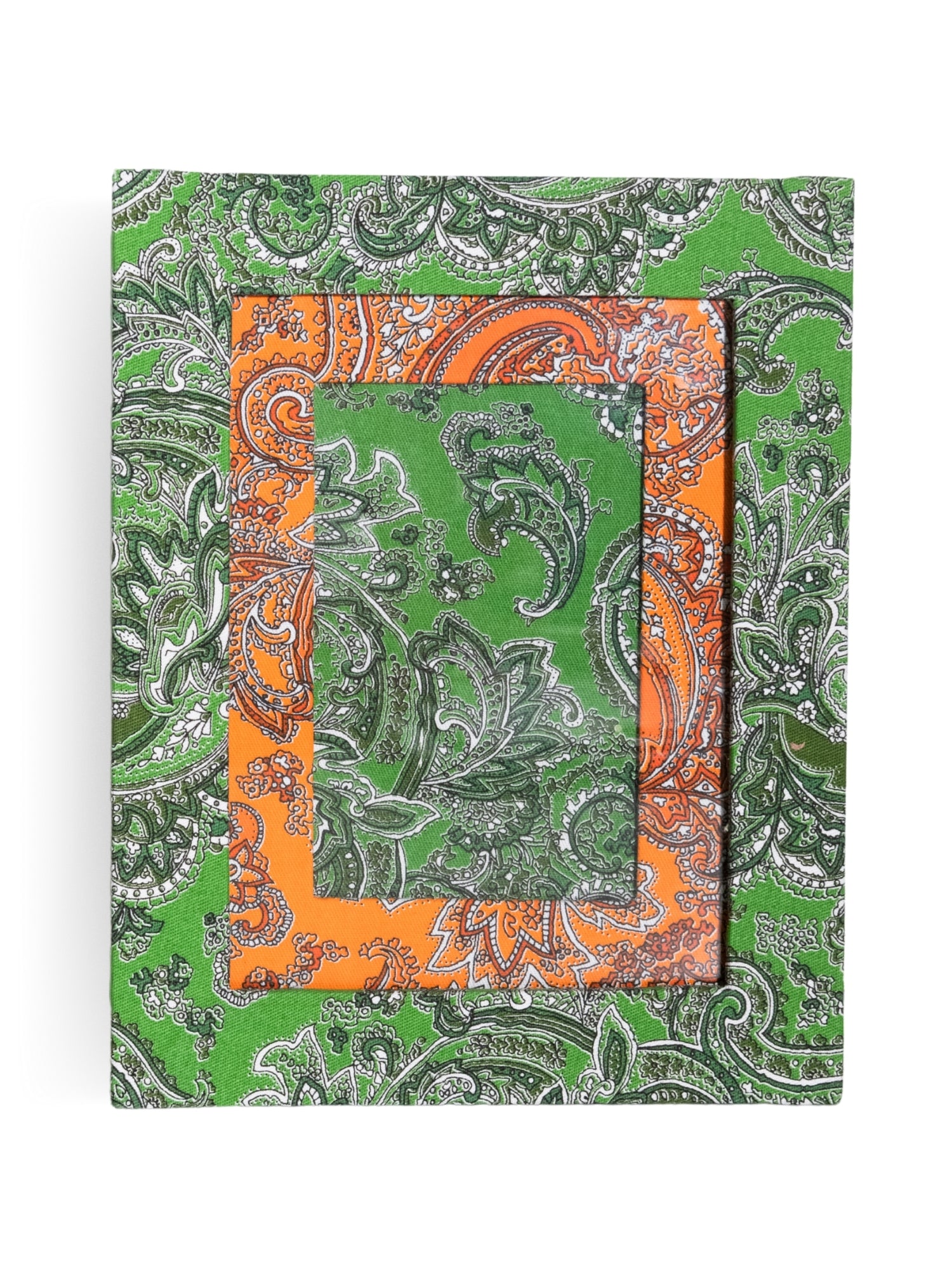 Porta-retrato Paisley Verde