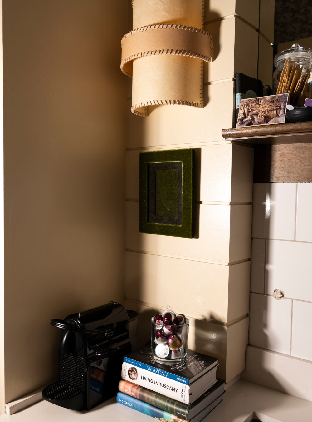 Porta-retrato Veludo Verde Ad Astra