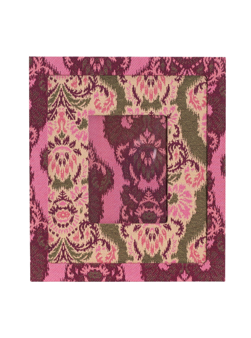 Moldura Damassé Rosa