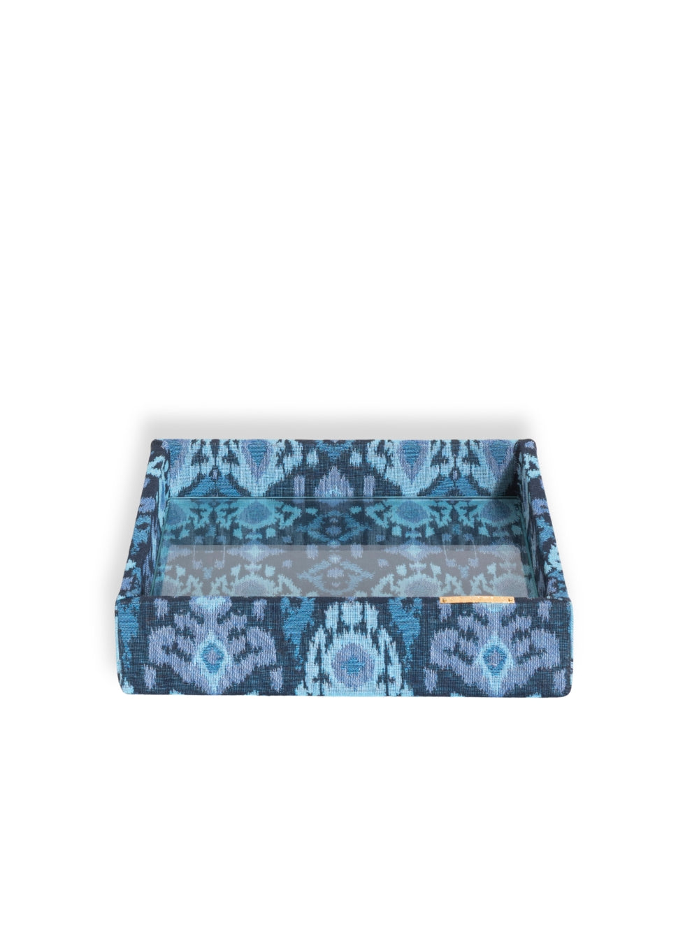 Bandeja Ikat Azul Jacquard
