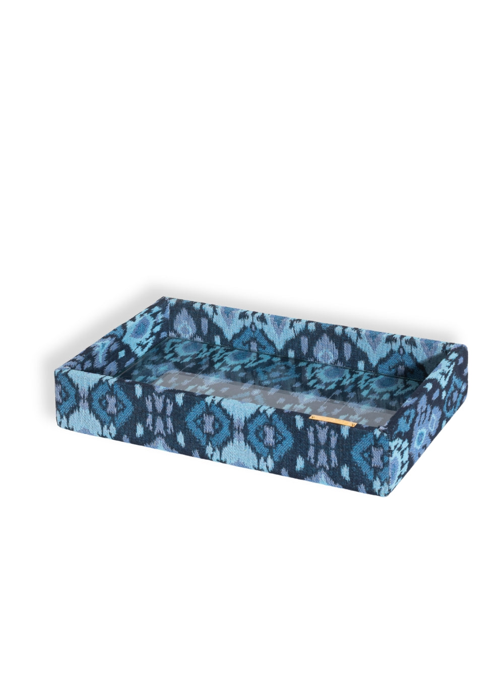 Bandeja Ikat Azul Jacquard