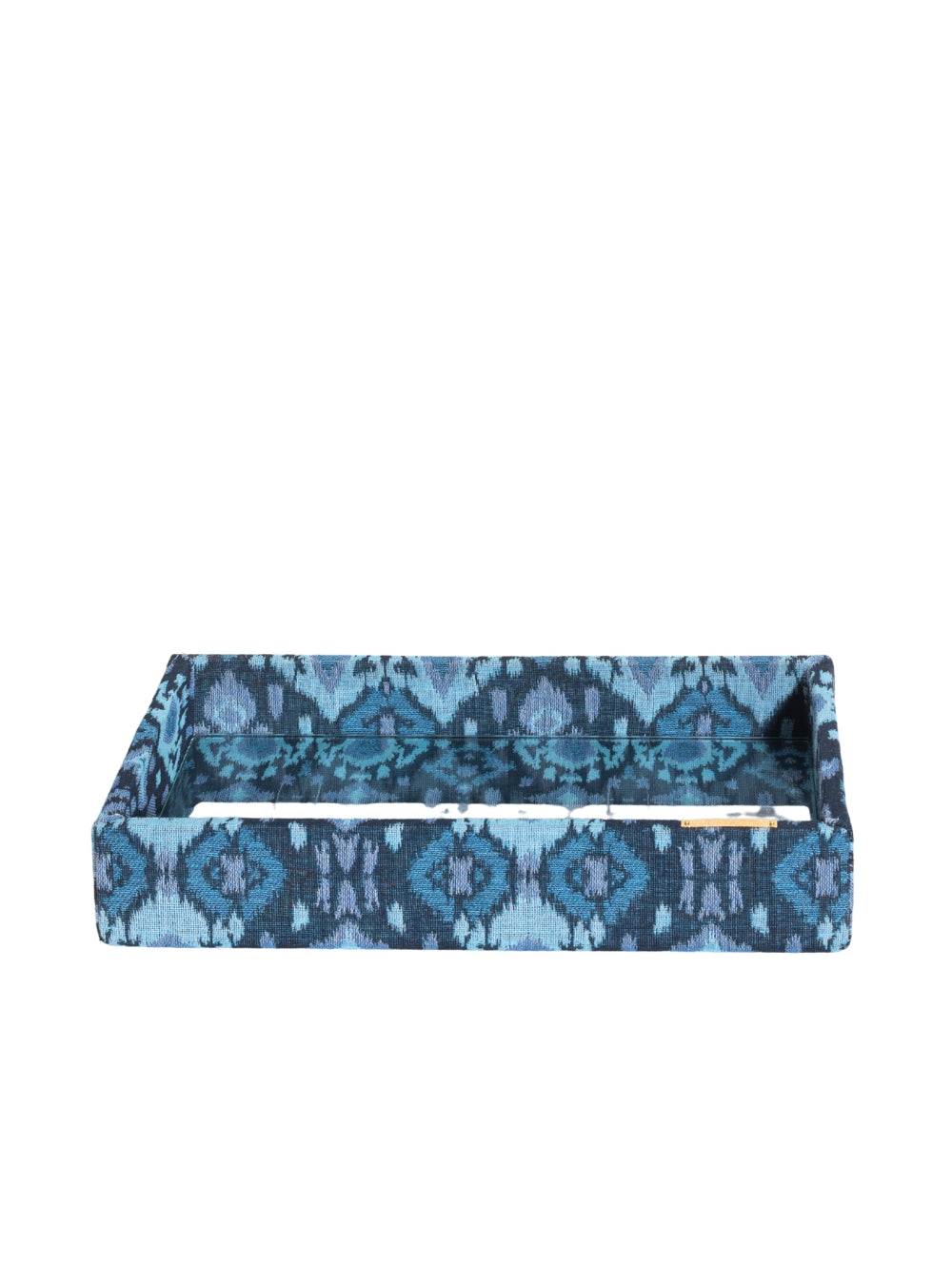 Bandeja Ikat Azul Jacquard
