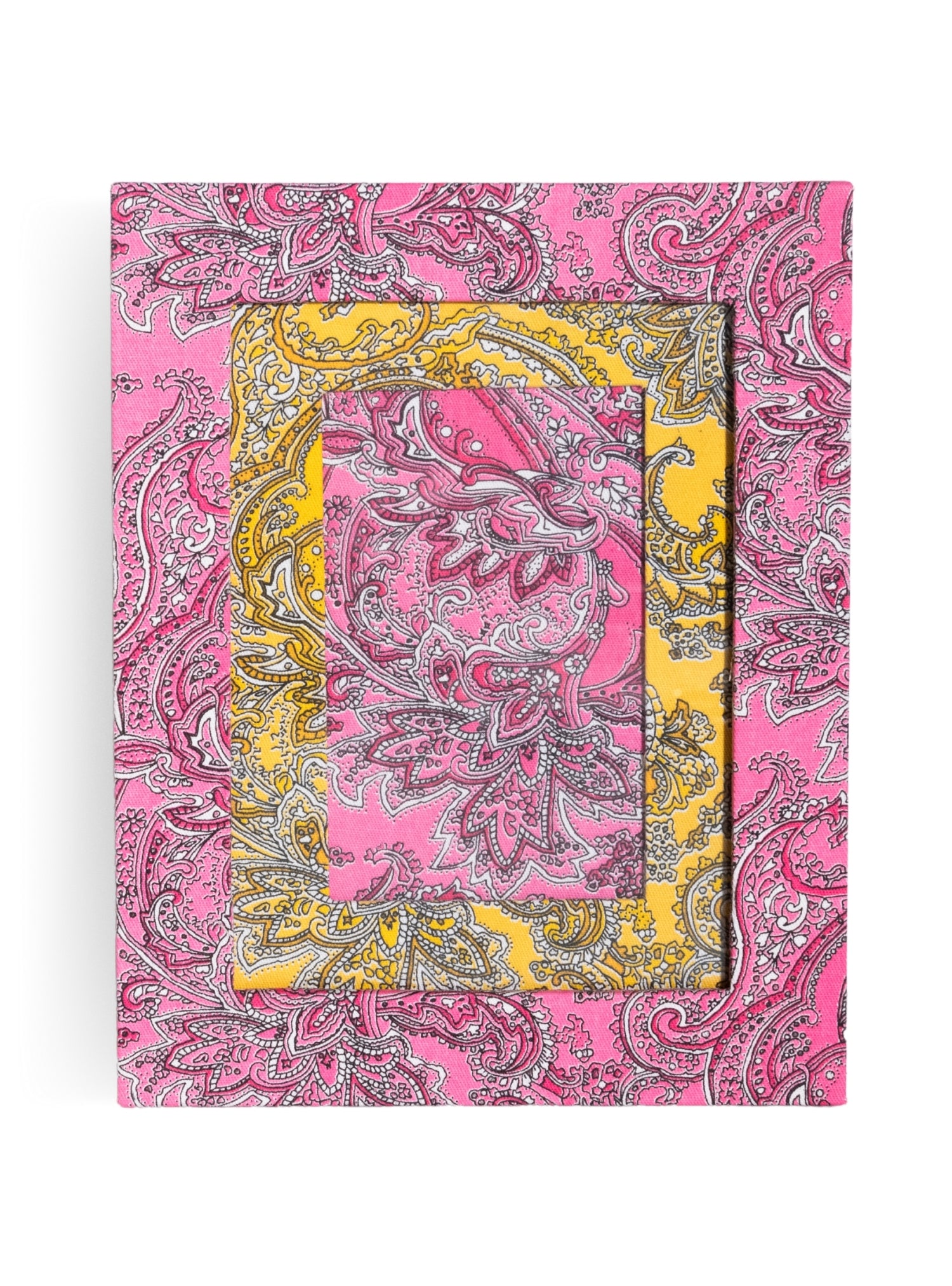 Porta-retrato Paisley Rosa