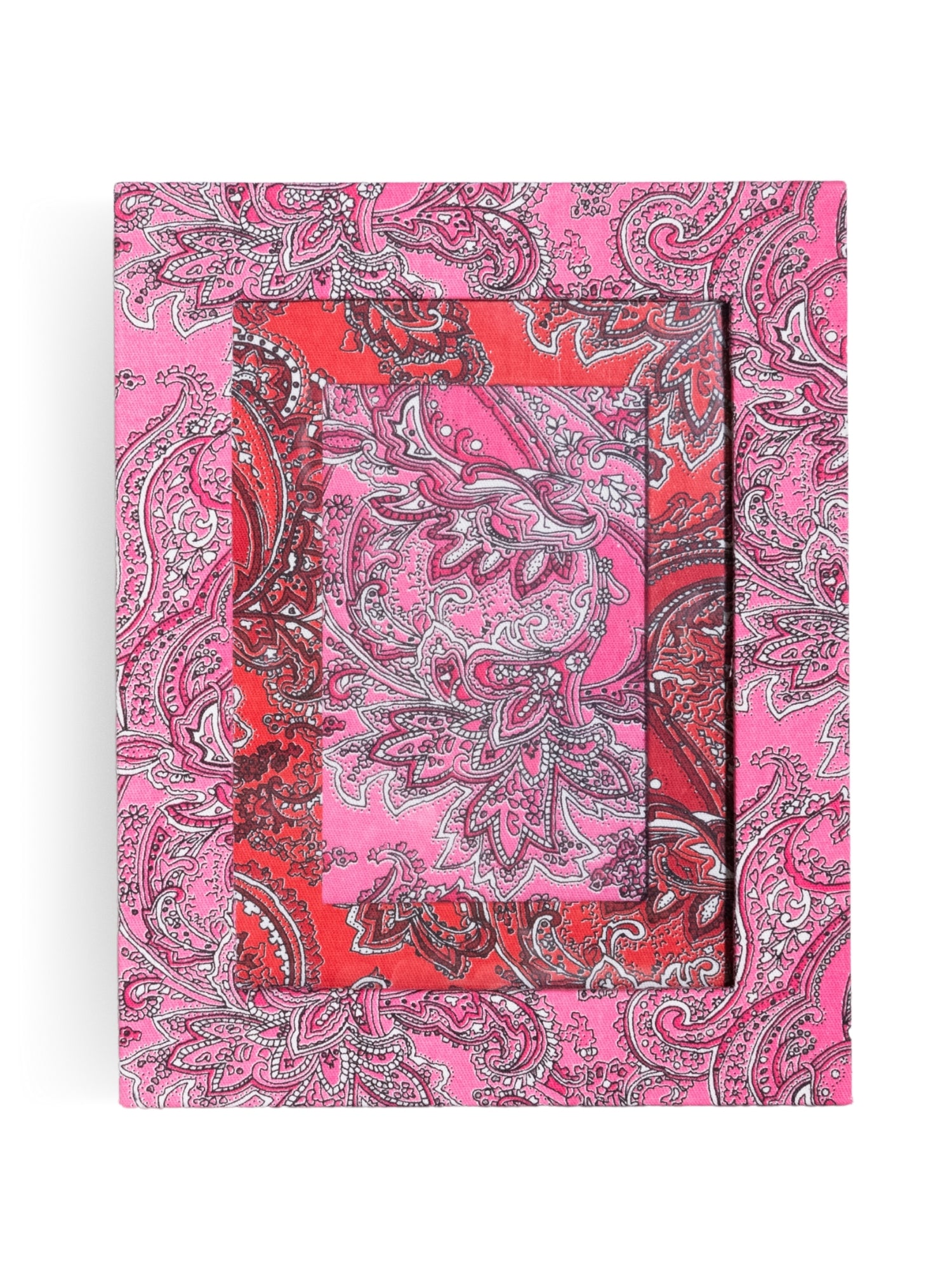 Porta-retrato Paisley Rosa
