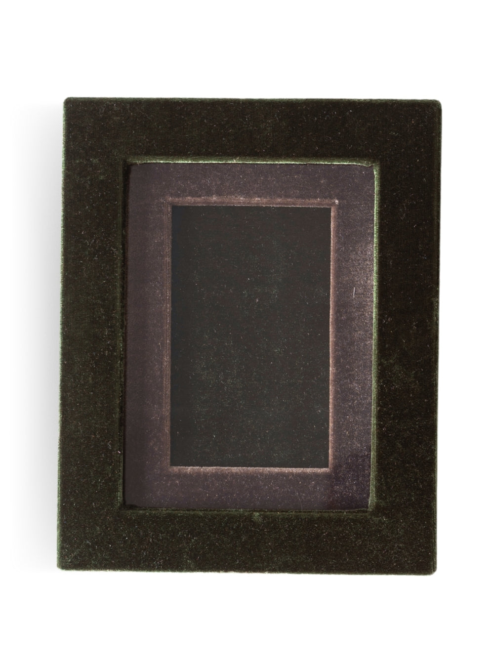 Porta-retrato Veludo Verde Floresta