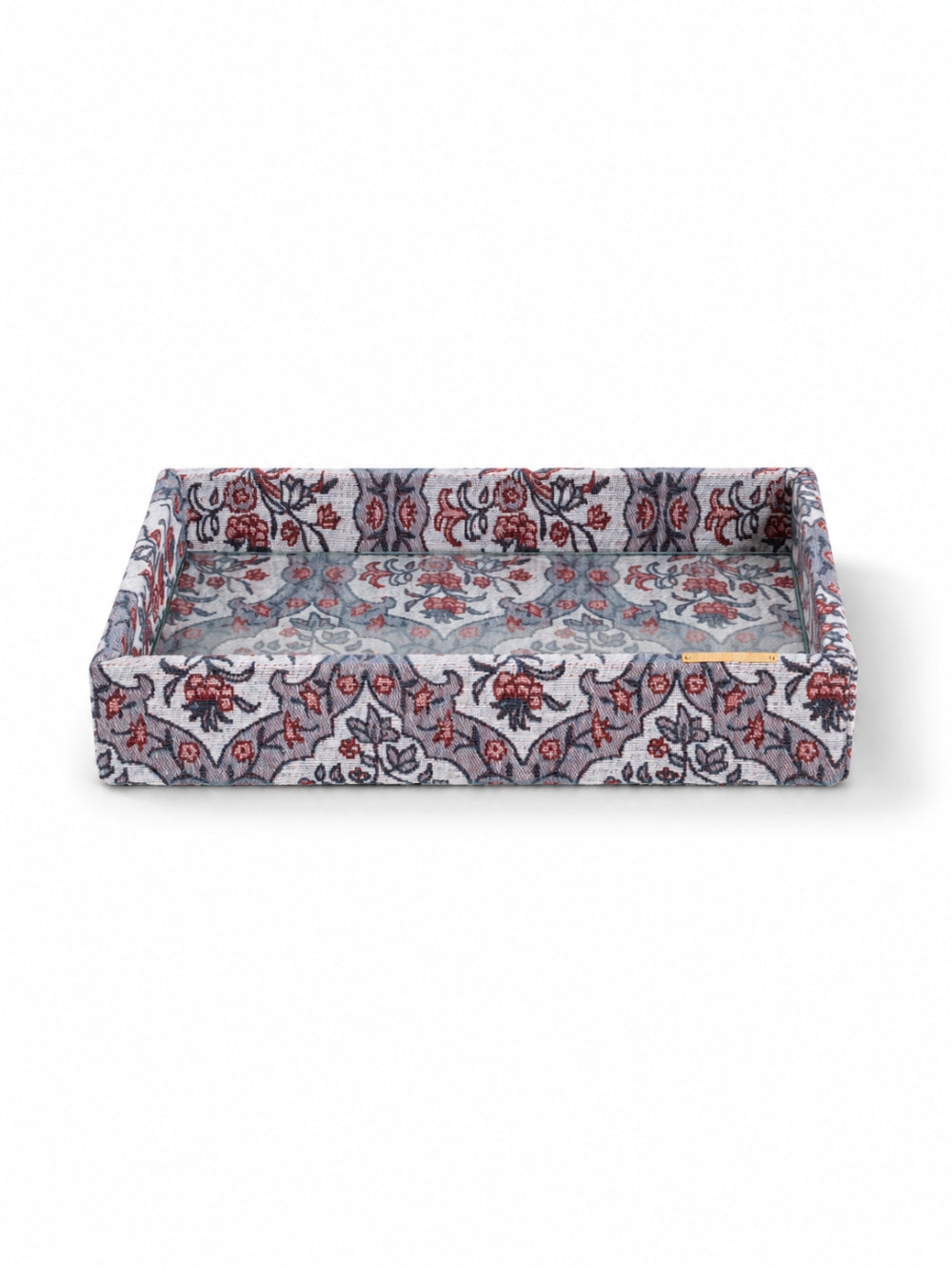 Lilac Damask Tray