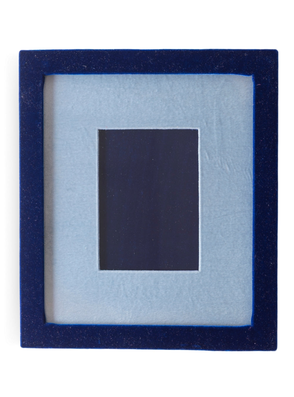 Moldura Veludo Azul Klein