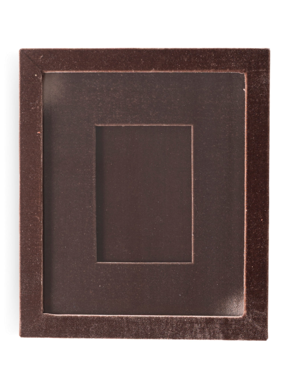 Moldura Veludo Café