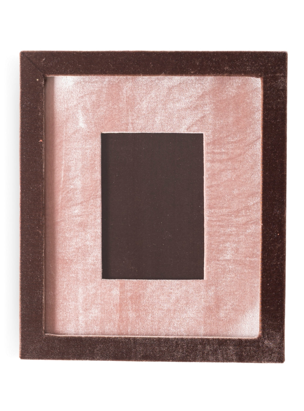 Moldura Veludo Café