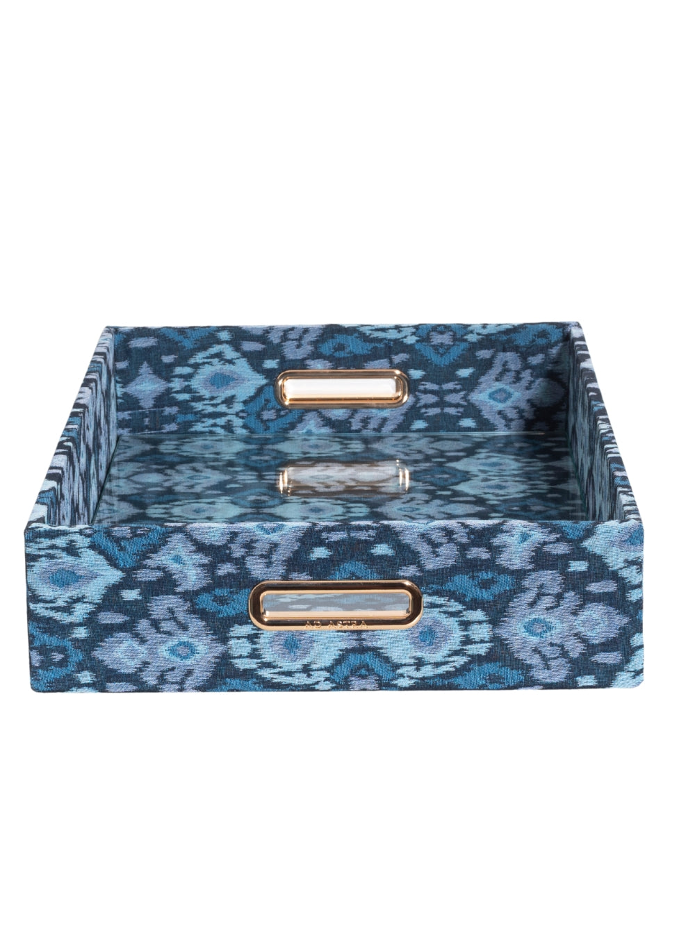 Bandeja Ikat Azul Jacquard