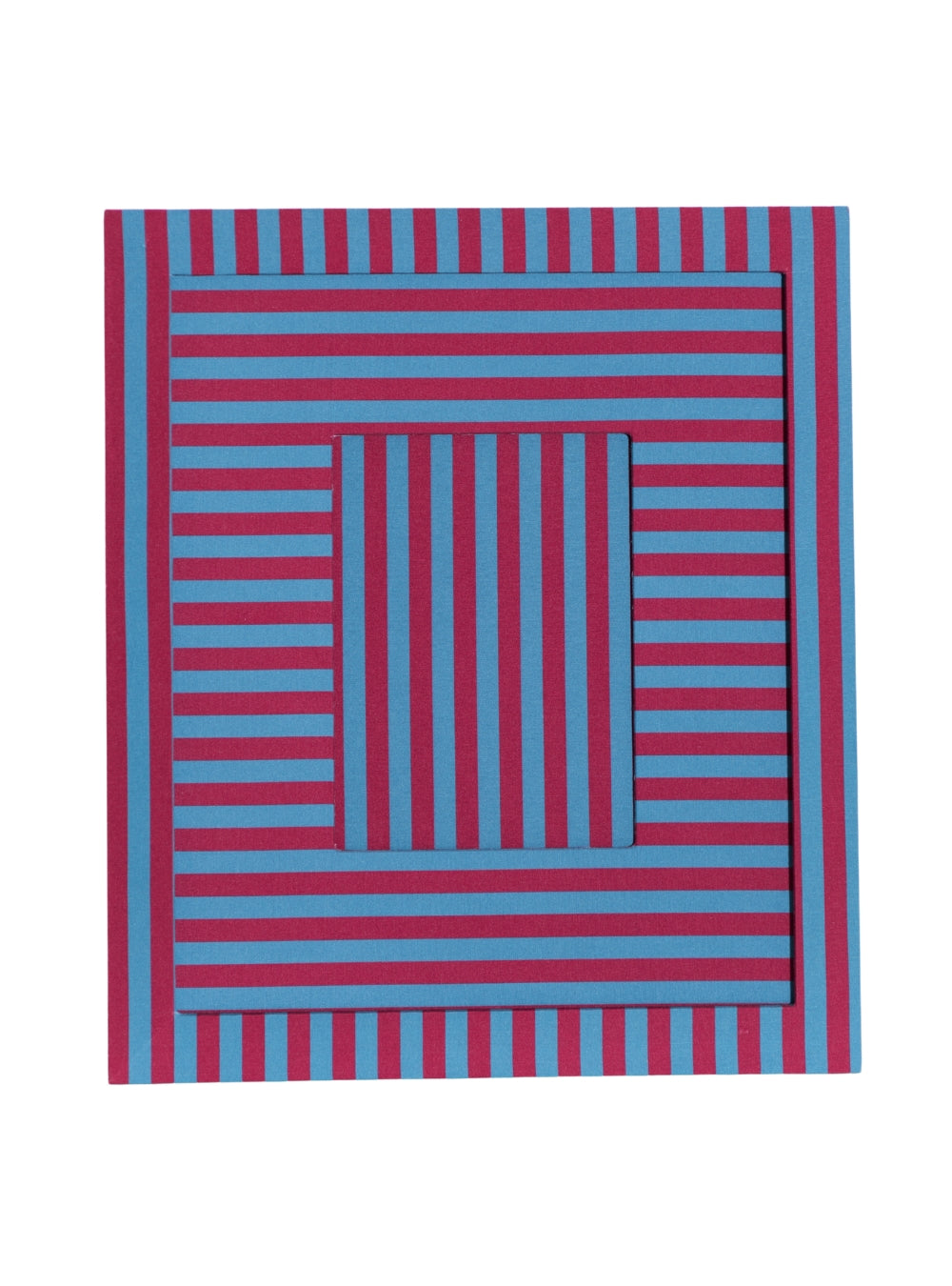 Red Striped Frame