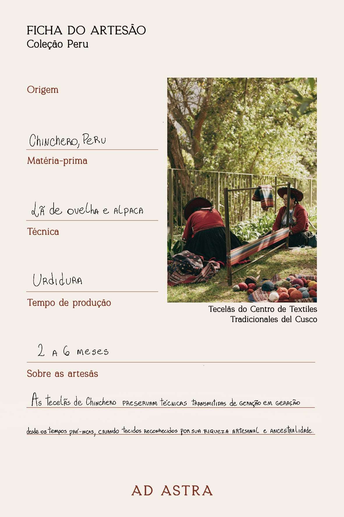 Quadro Homem Taquile - Some Of A Kind