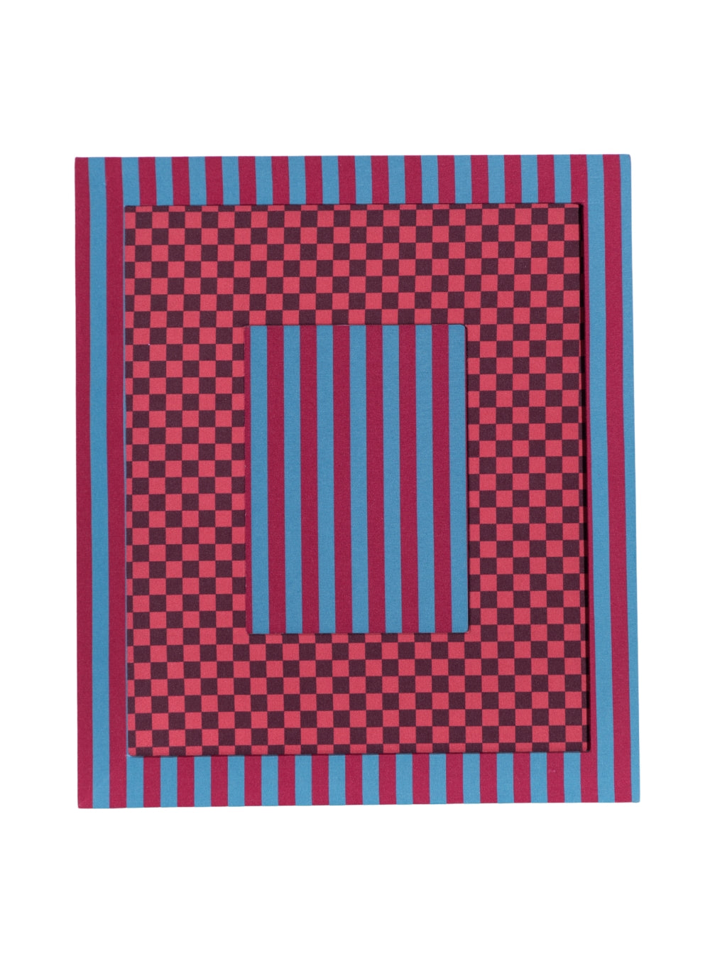 Red Striped Frame