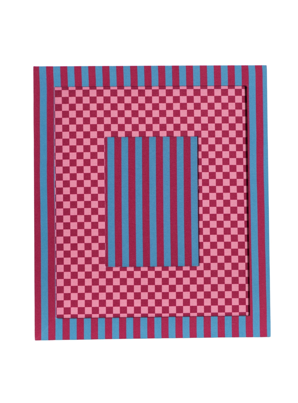 Red Striped Frame
