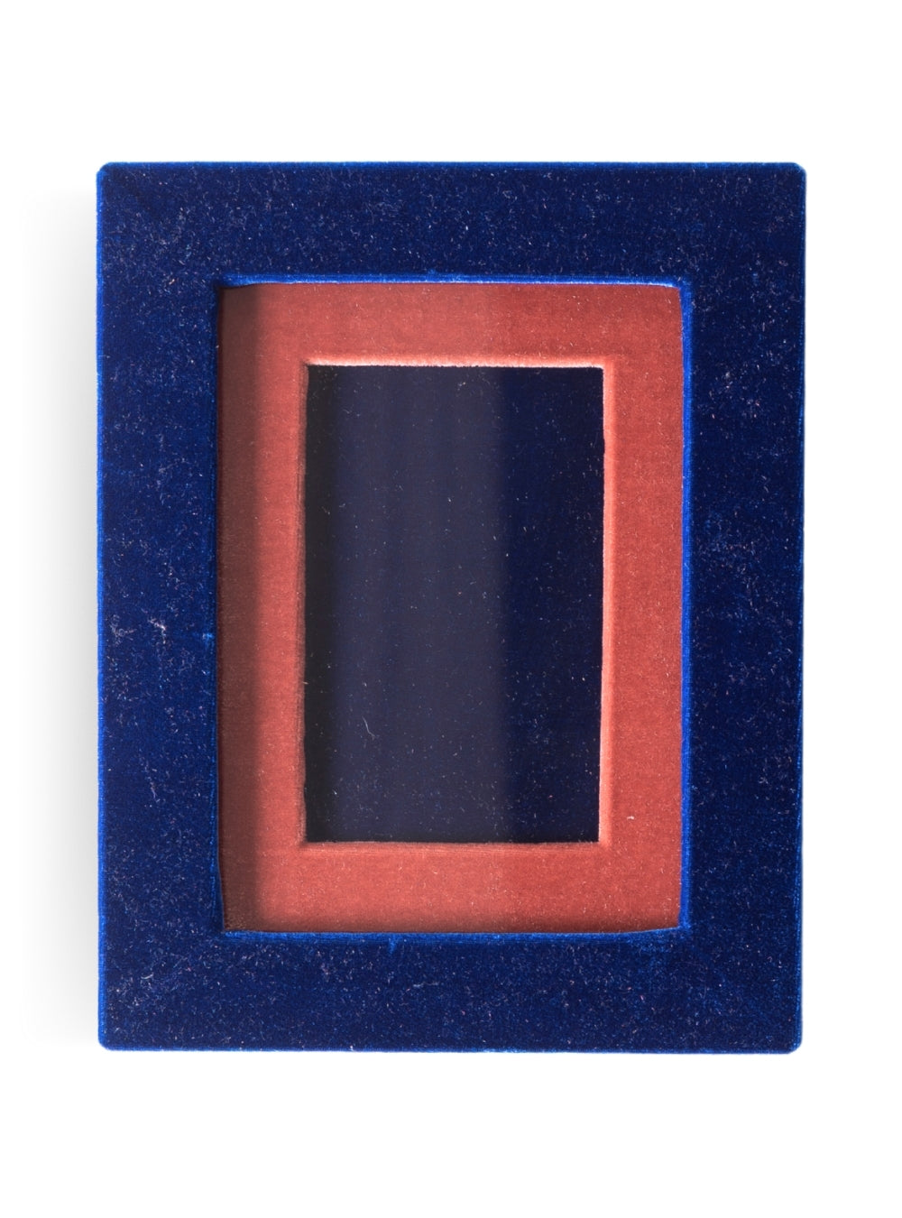 Porta-retrato Veludo Azul Klein