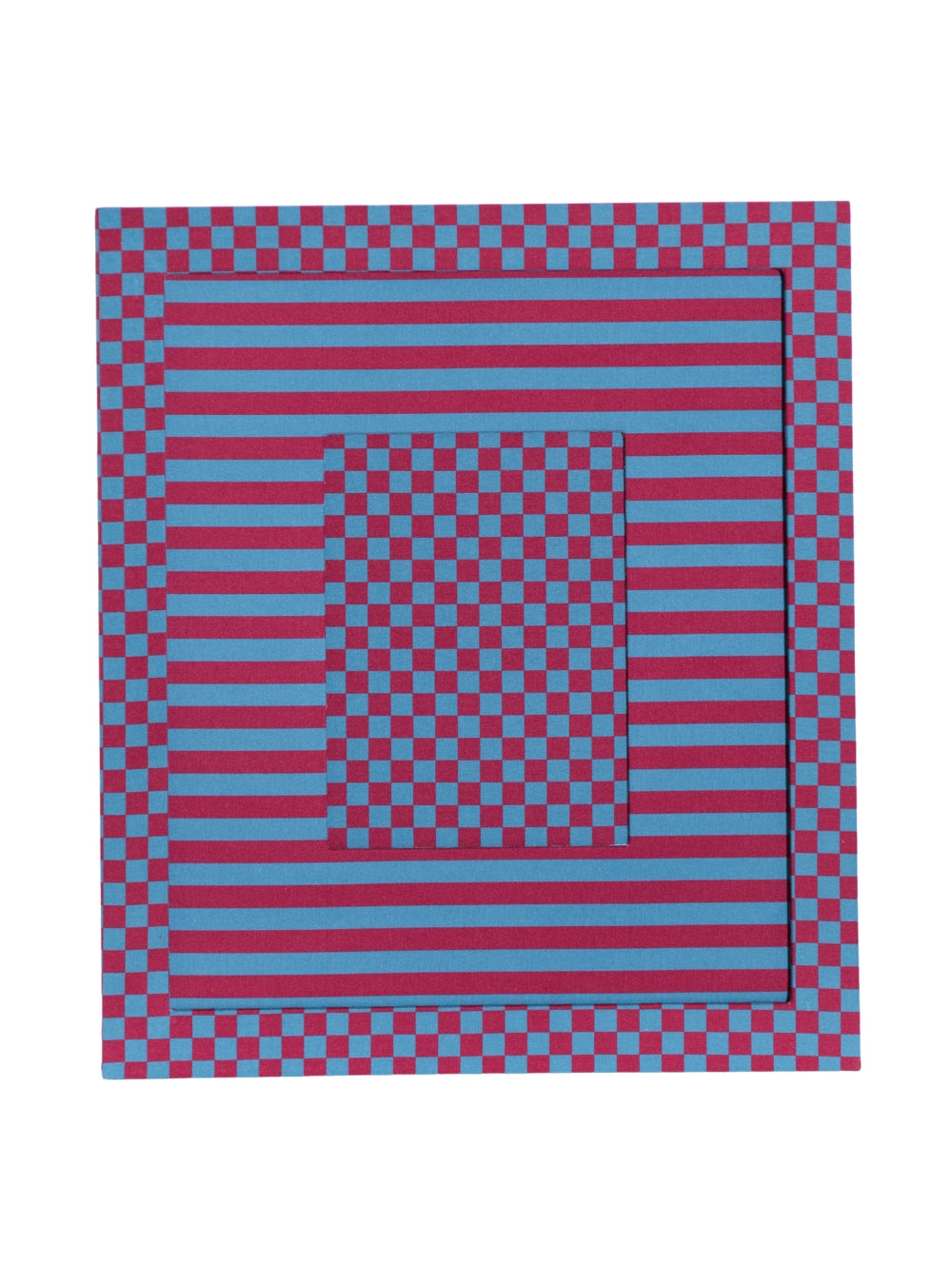 Moldura Xadrez Brisa & Vinho