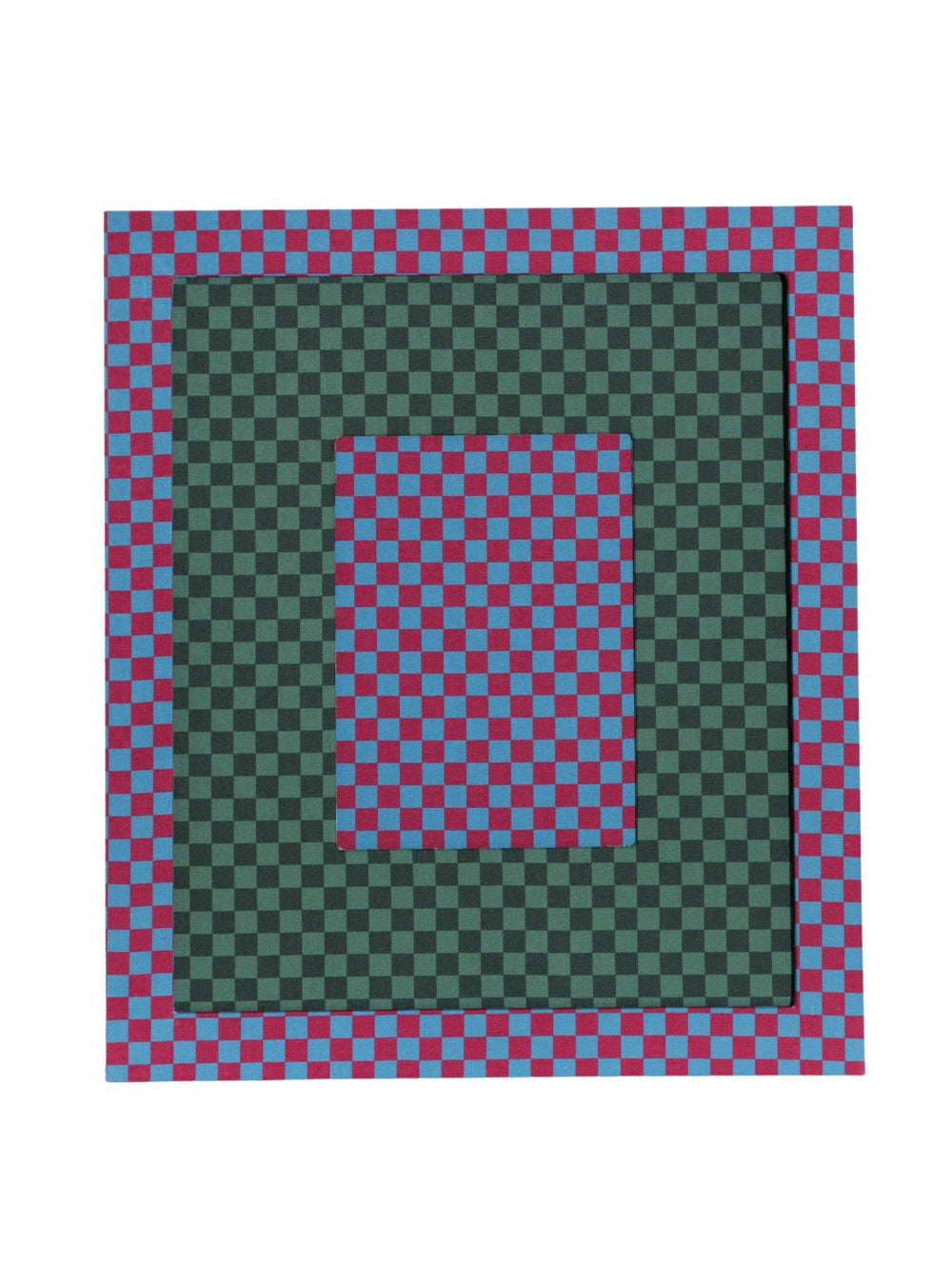 Moldura Xadrez Brisa & Vinho