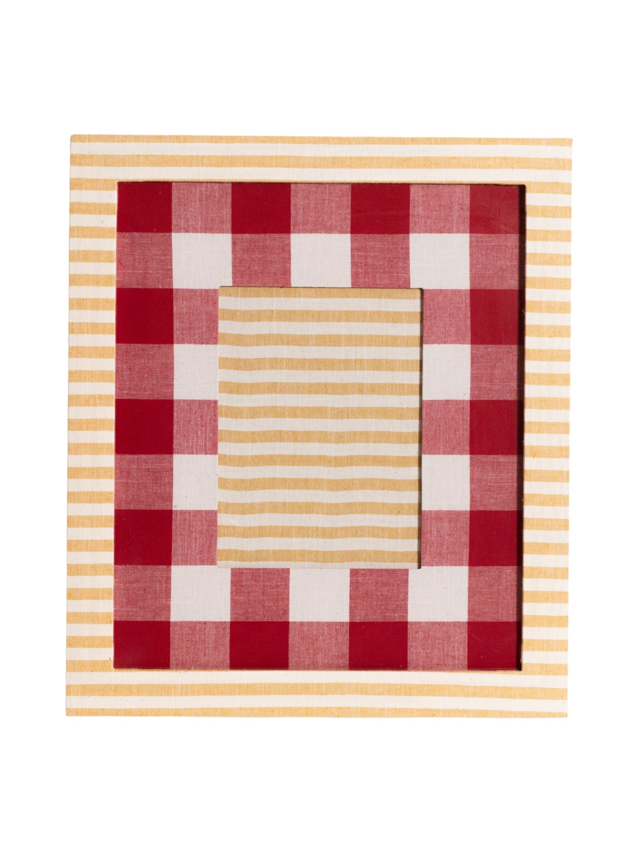 Yellow Striped Frame