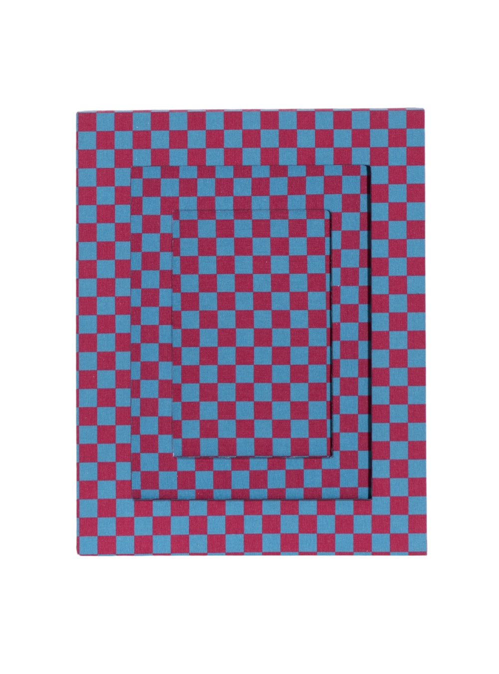 Red Striped Picture Frame