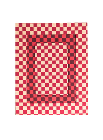 Red Striped Picture Frame