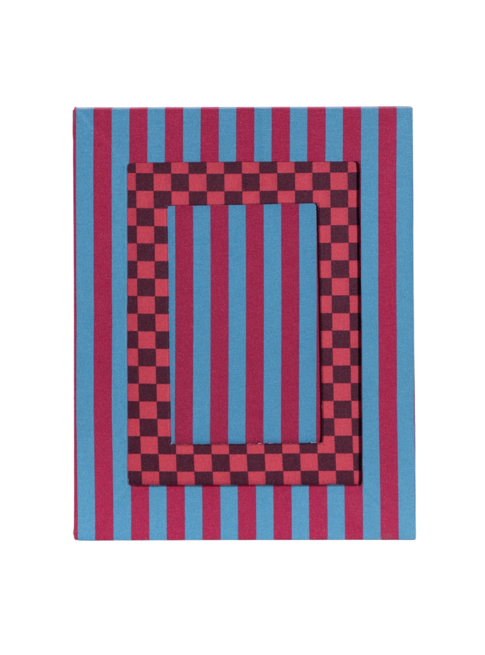 Porta-retrato Listrado Brisa & Vinho