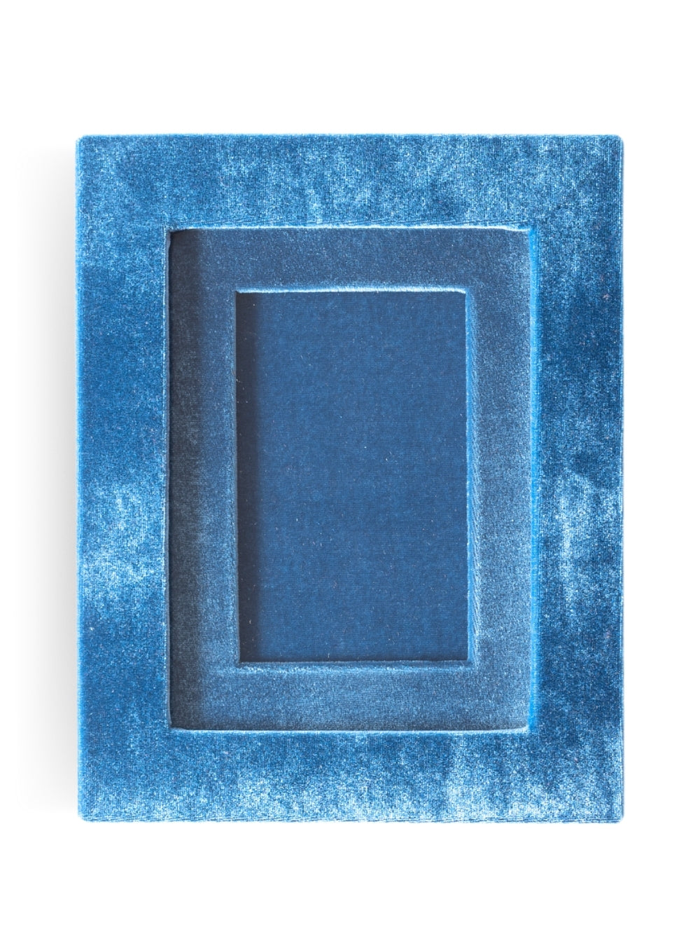 Porta-retrato Veludo Azul Mediterrâneo