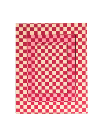 Red Striped Picture Frame