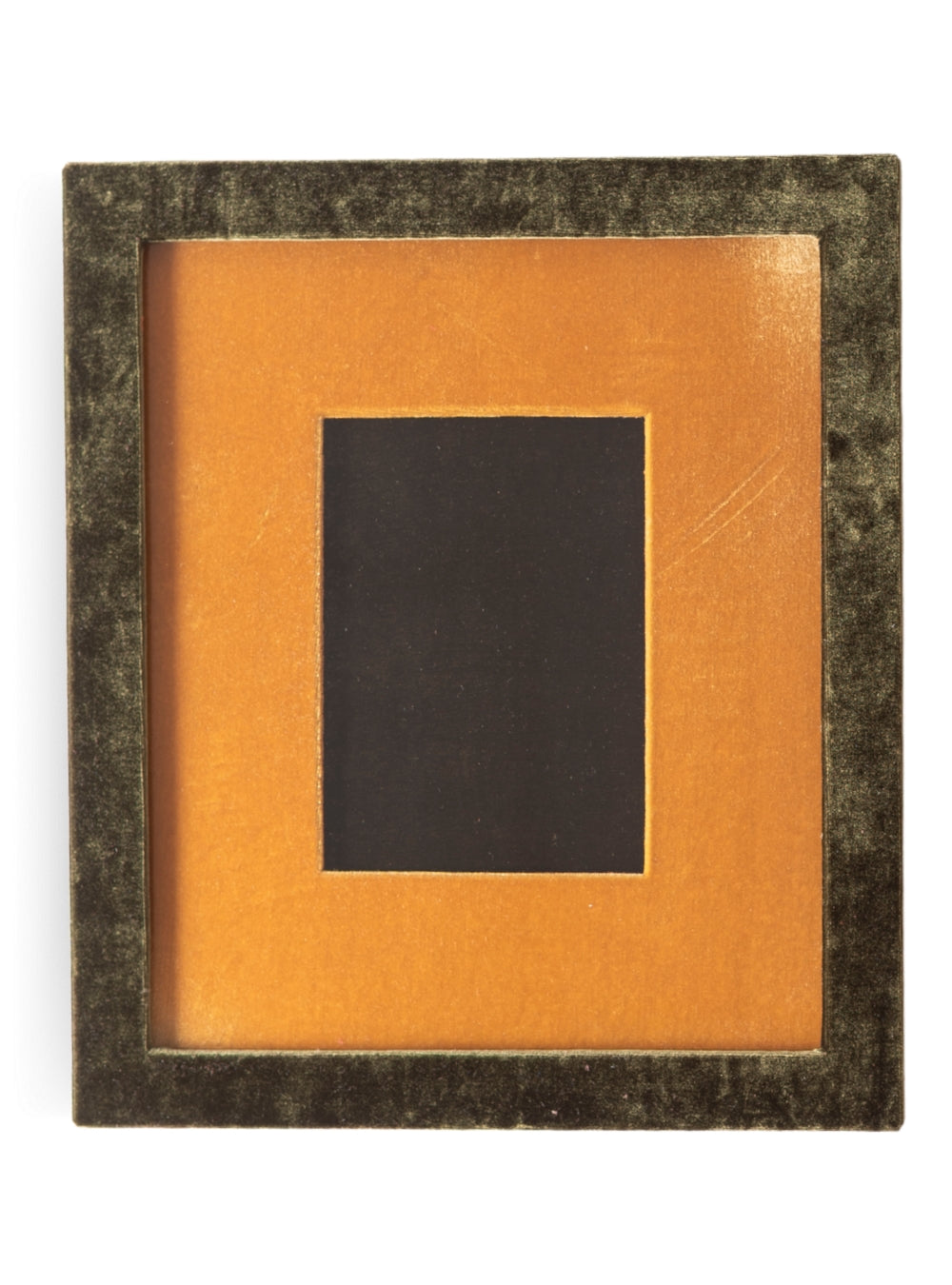 Moldura Veludo Verde Floresta