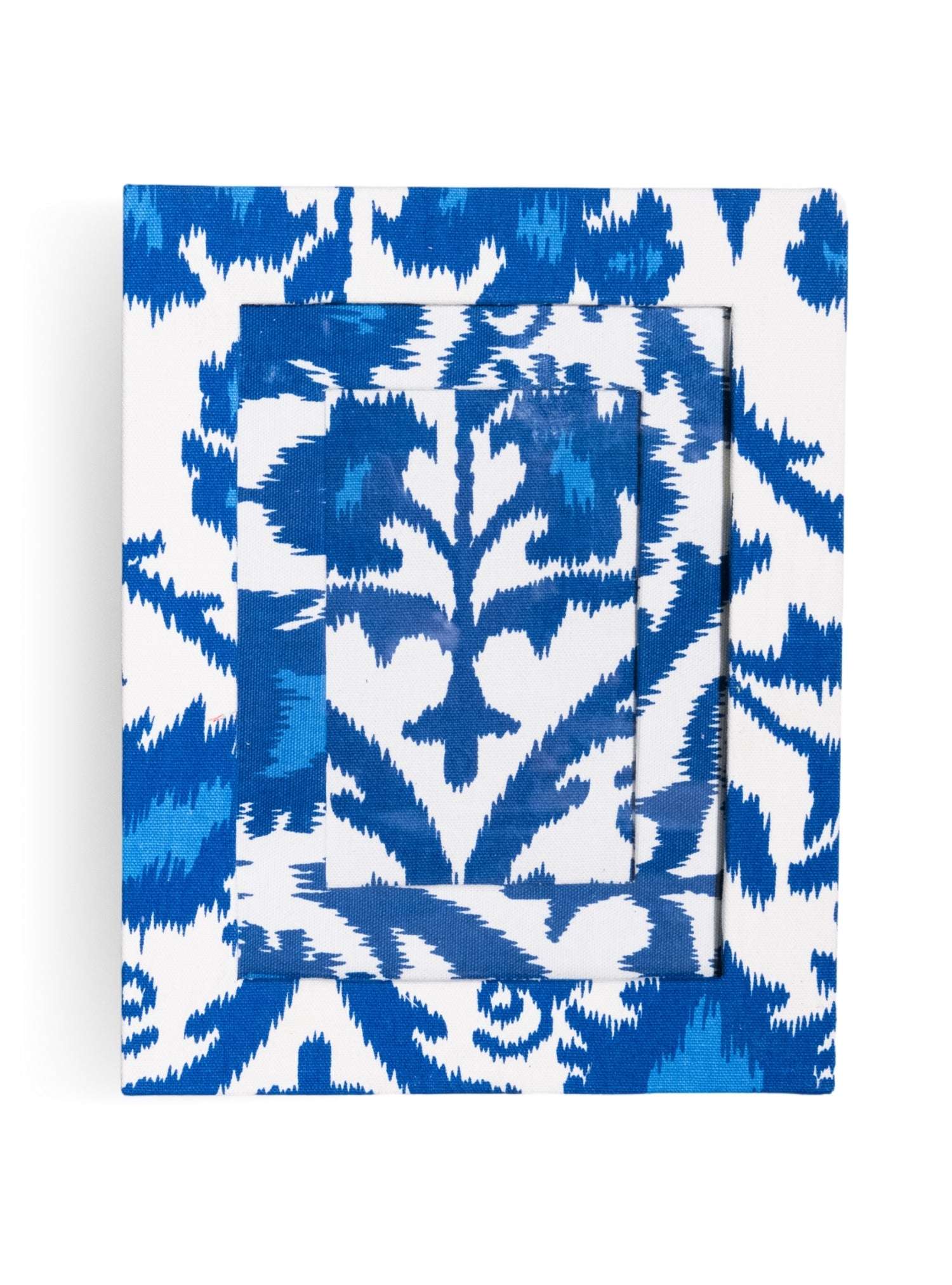 Porta-retrato Ikat Azul