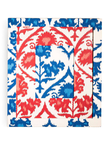 Moldura Ikat Azul