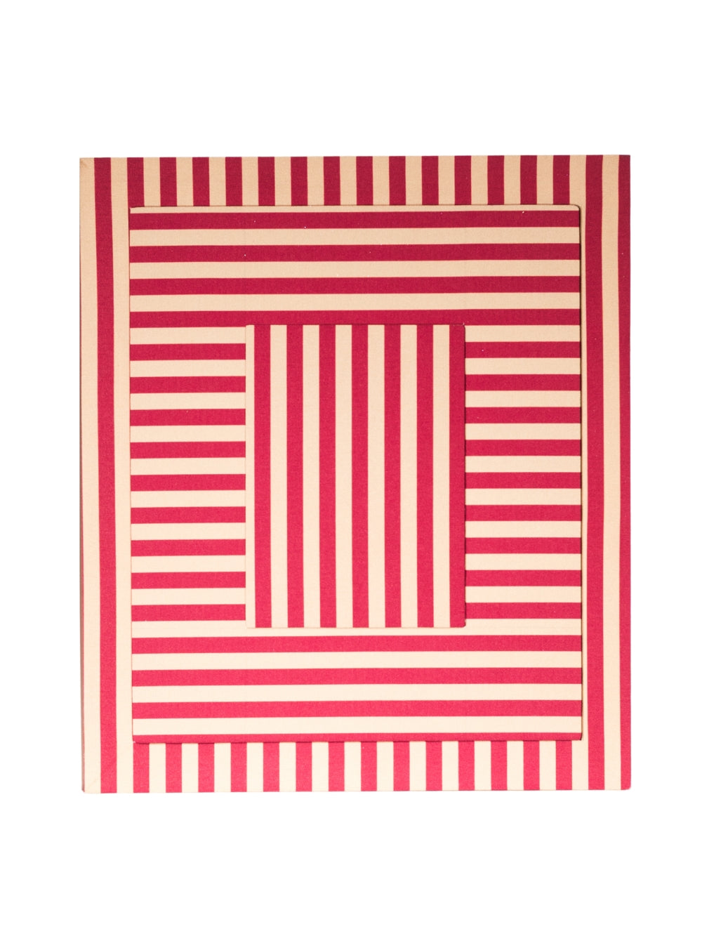 Moldura Listrada Palha & Vinho