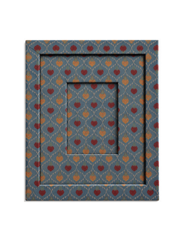 Moldura Palmette Azul