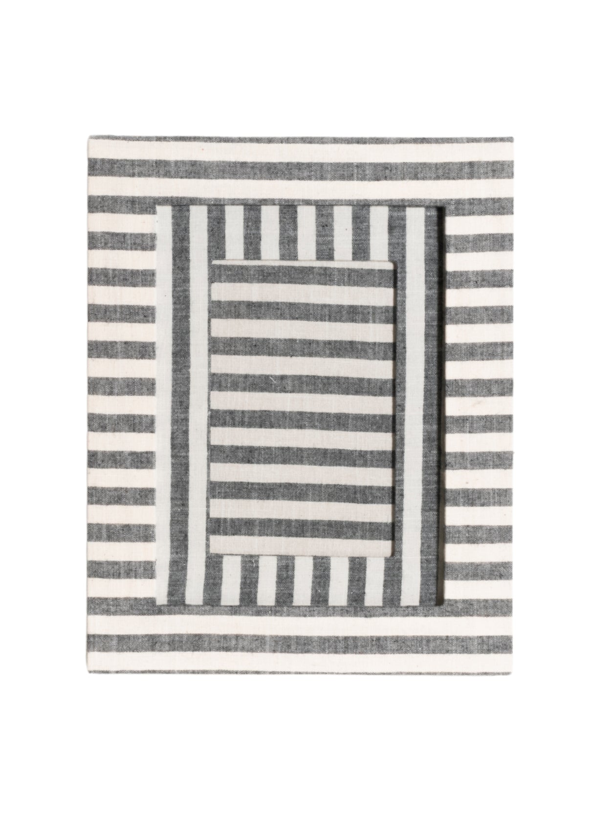 Lead Striped Picture Frame