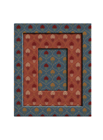 Moldura Palmette Azul