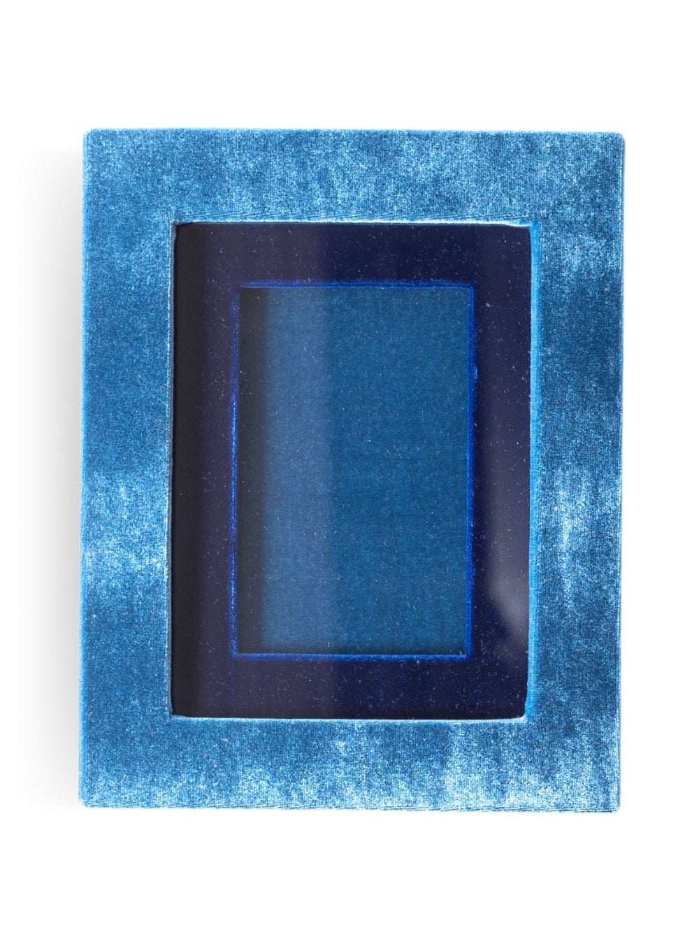 Porta-retrato Veludo Azul Mediterrâneo