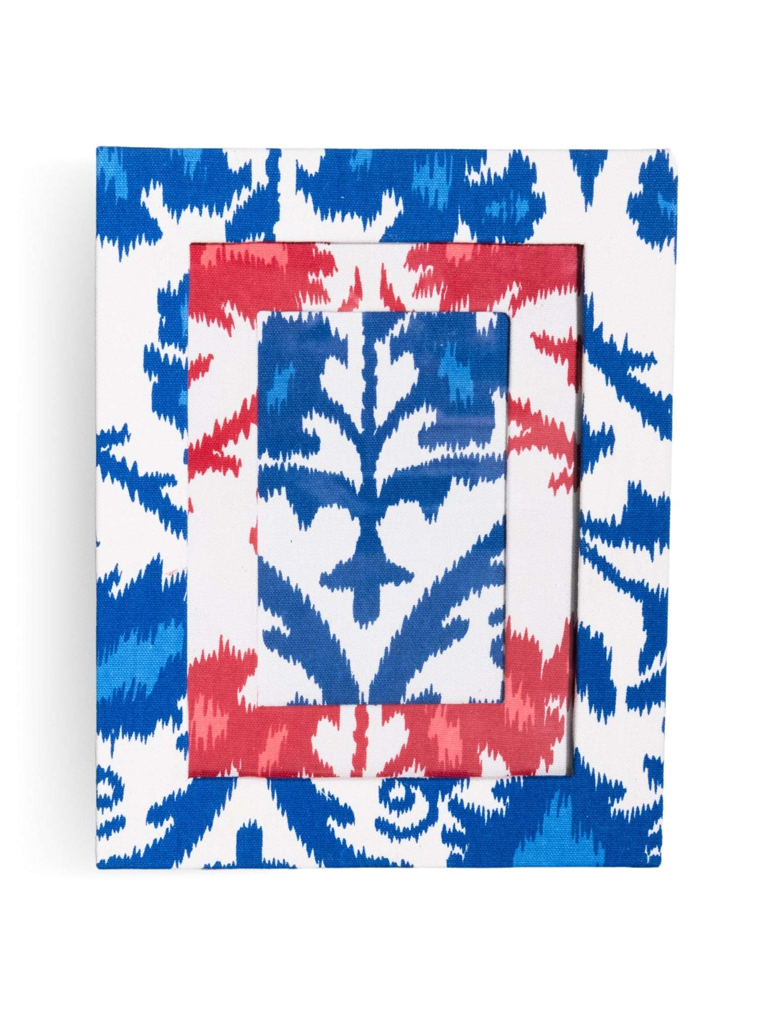 Porta-retrato Ikat Azul